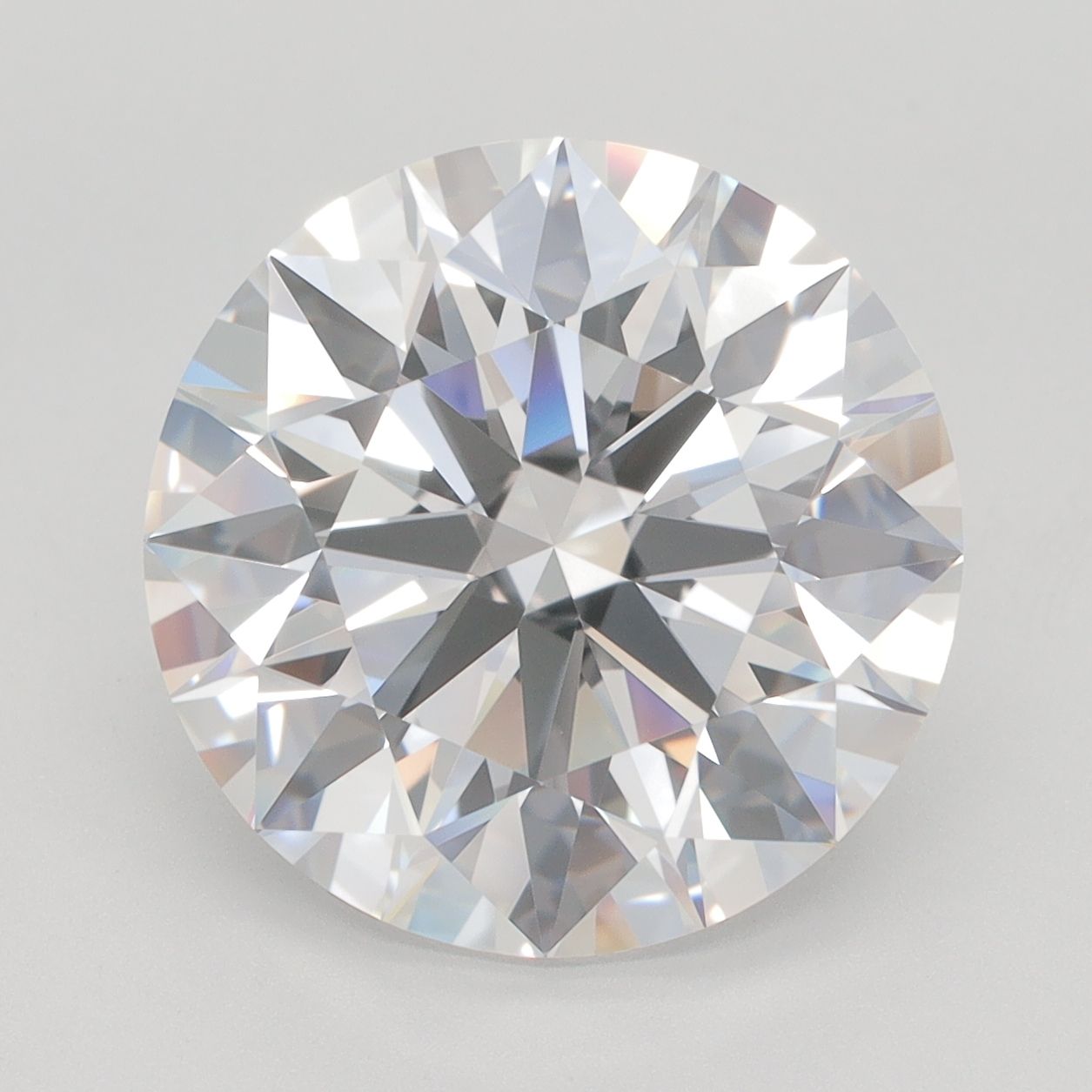 7.17 ct. round Lab Grown Diamond front image