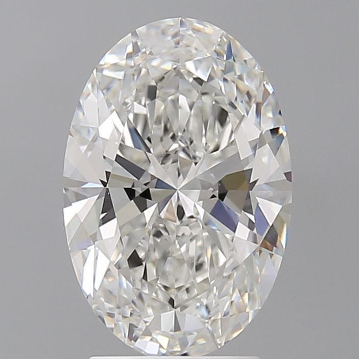 3.01 ct. oval Lab Grown Diamond front image