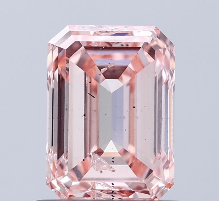 1.02 CT Fancy Intense Pink EMERALD