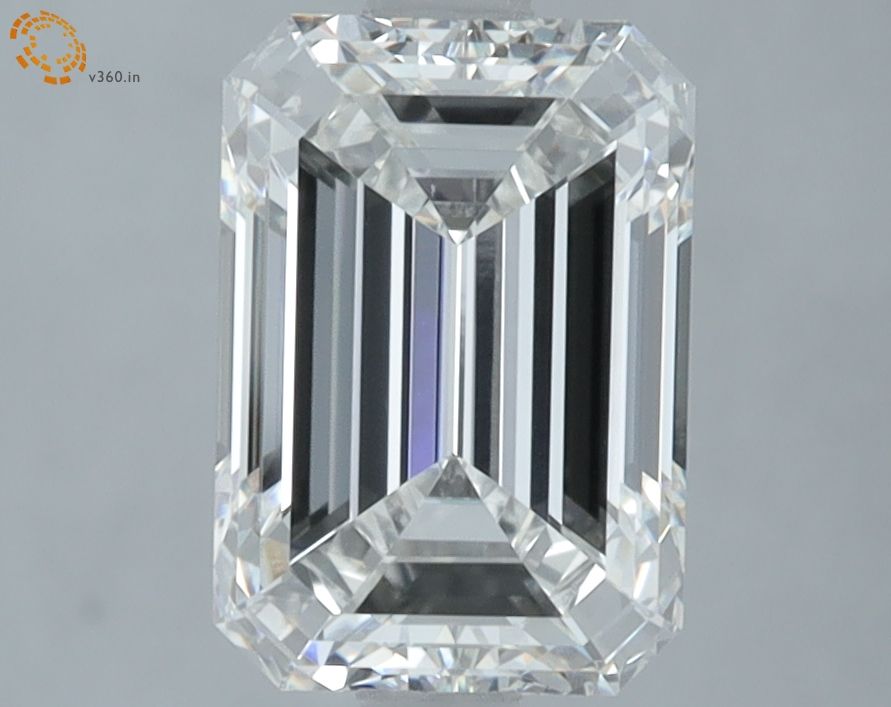 2.54 ct. emerald Lab Grown Diamond front image