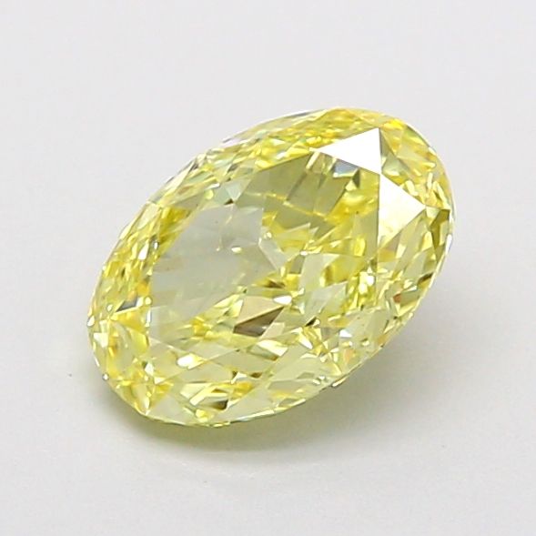 0.95 CT Fancy Yellow OVAL