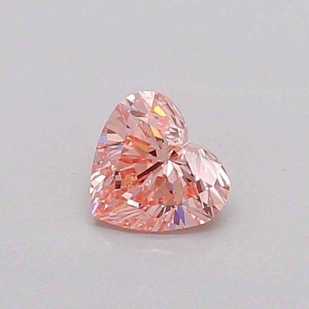0.31 CT Fancy Vivid Pink HEART