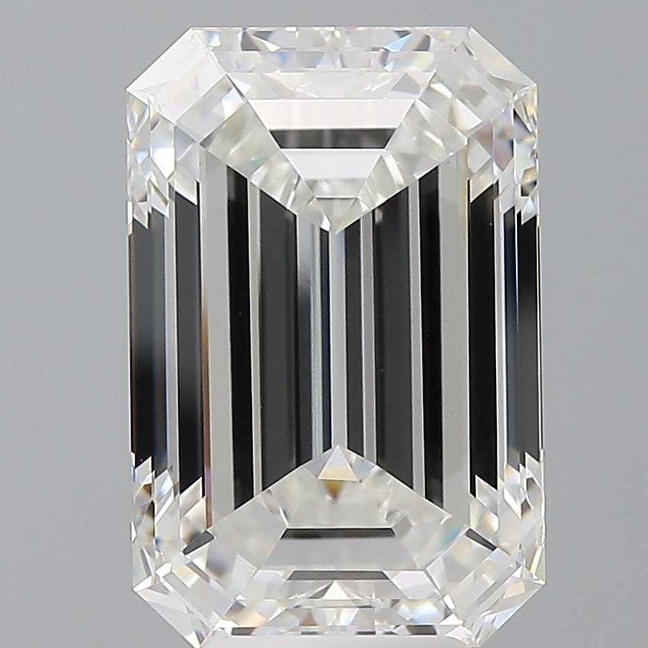 7.09 ct. emerald Lab Grown Diamond front image