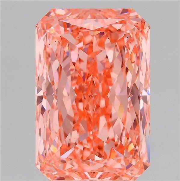 5.11 ct. radiant Lab Grown Diamond front image