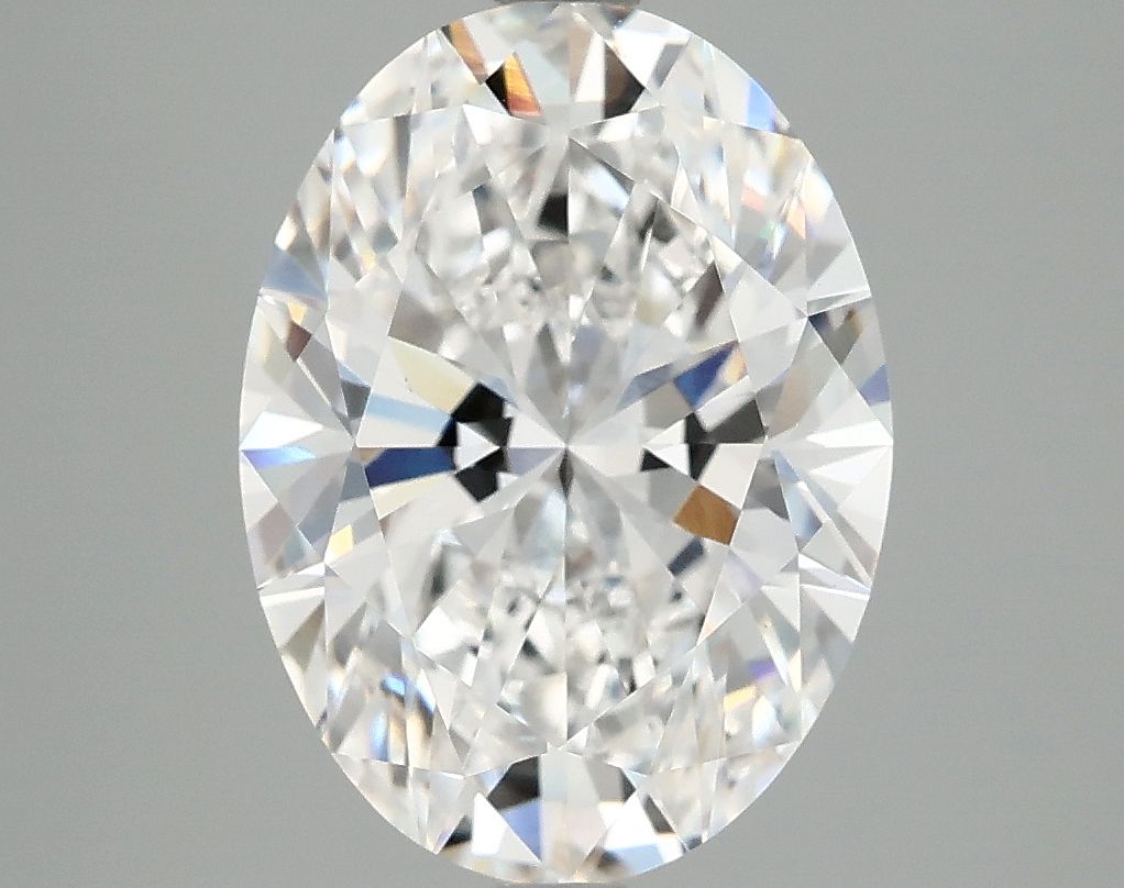4.07 ct. oval Lab Grown Diamond front image
