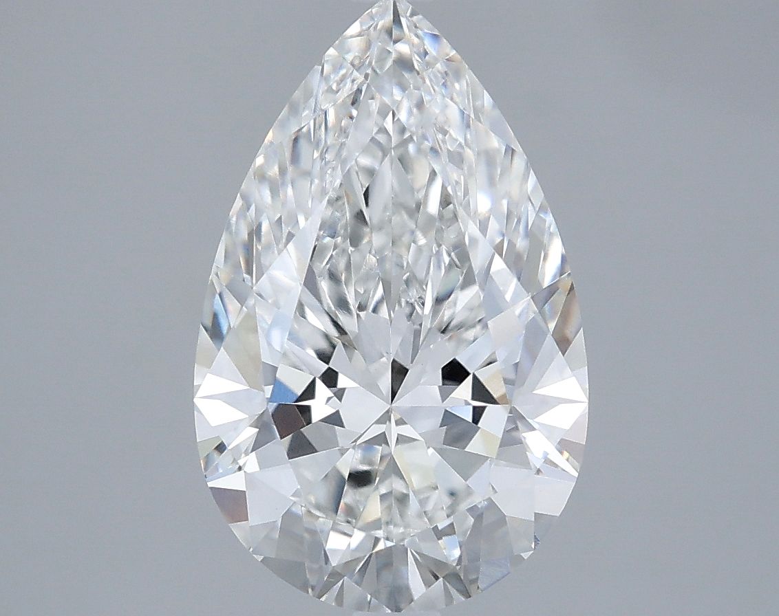 3.70 ct. pear Lab Grown Diamond front image