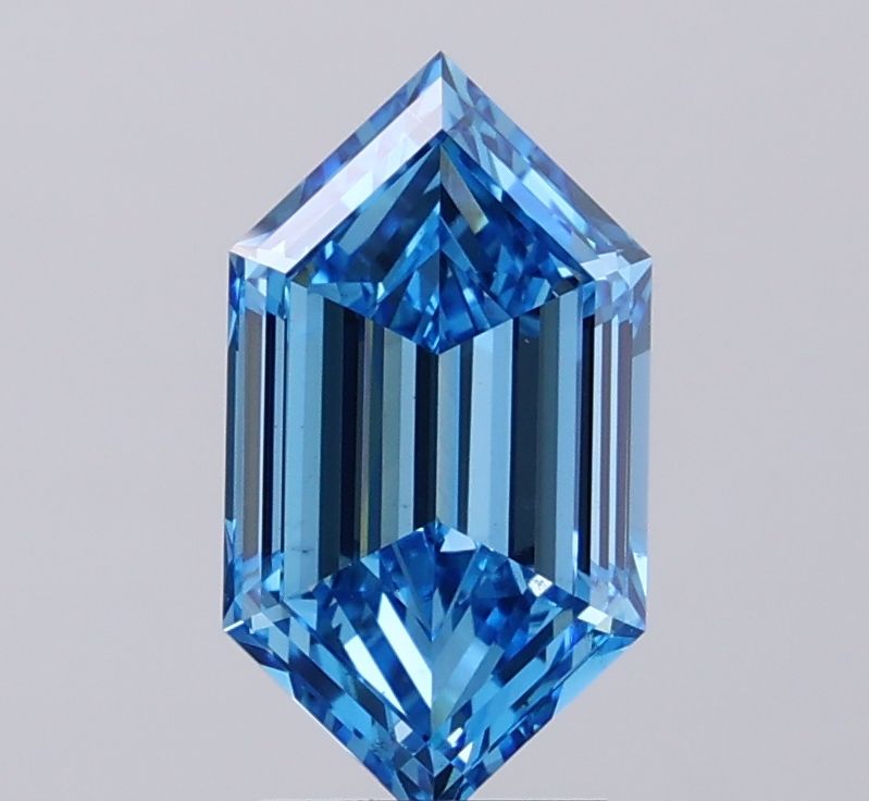 3.02 ct lab-grown Hexagonal Diamond