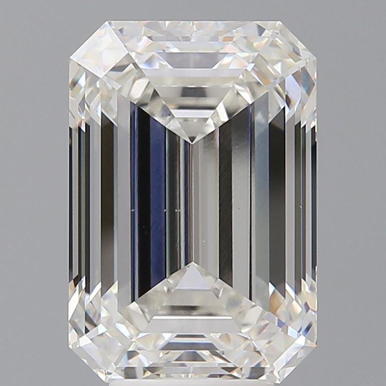 7.07 ct. emerald Lab Grown Diamond front image