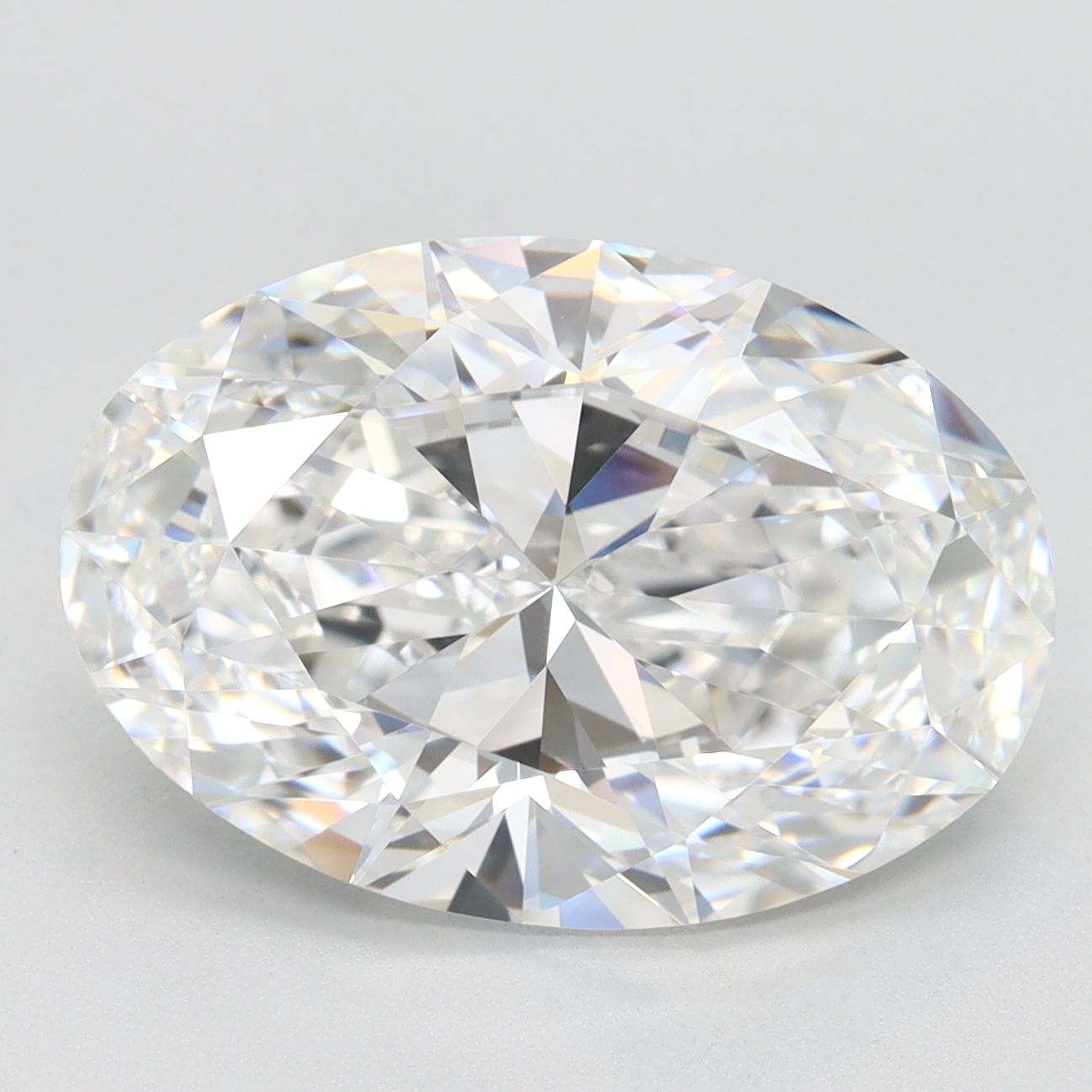 5.09 ct. oval Lab Grown Diamond front image