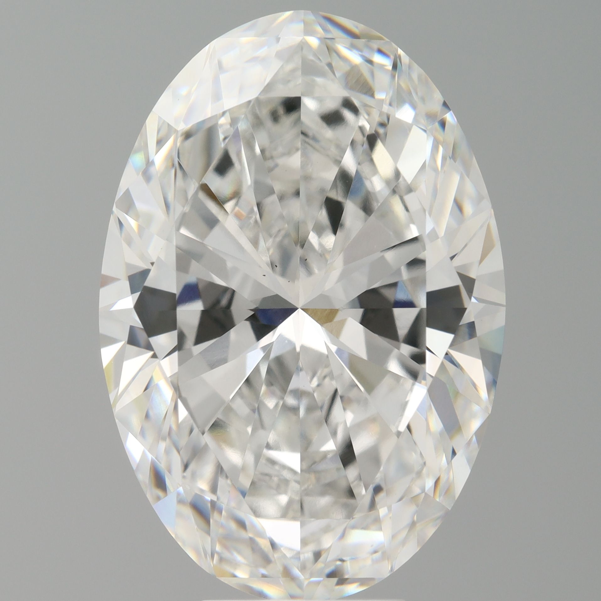 9.09 ct. oval Lab Grown Diamond front image