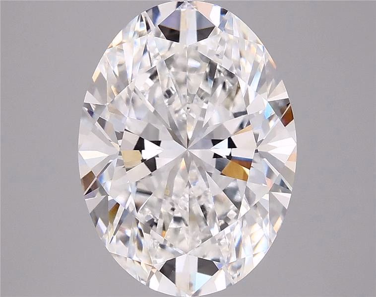 2.10 ct. oval Lab Grown Diamond front image