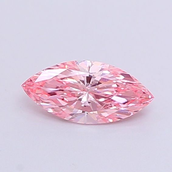 0.42 CT Fancy Vivid Pink MARQUISE