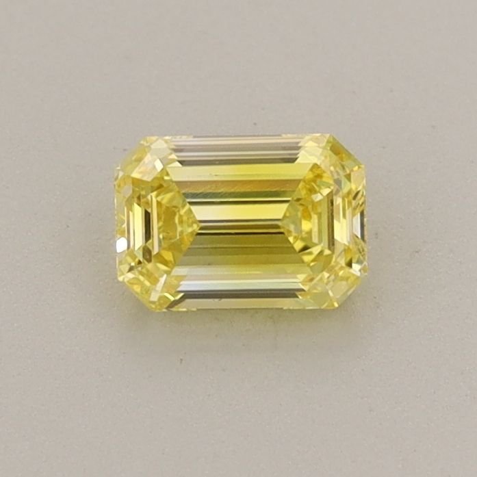 0.42 CT Fancy Intense Yellow EMERALD