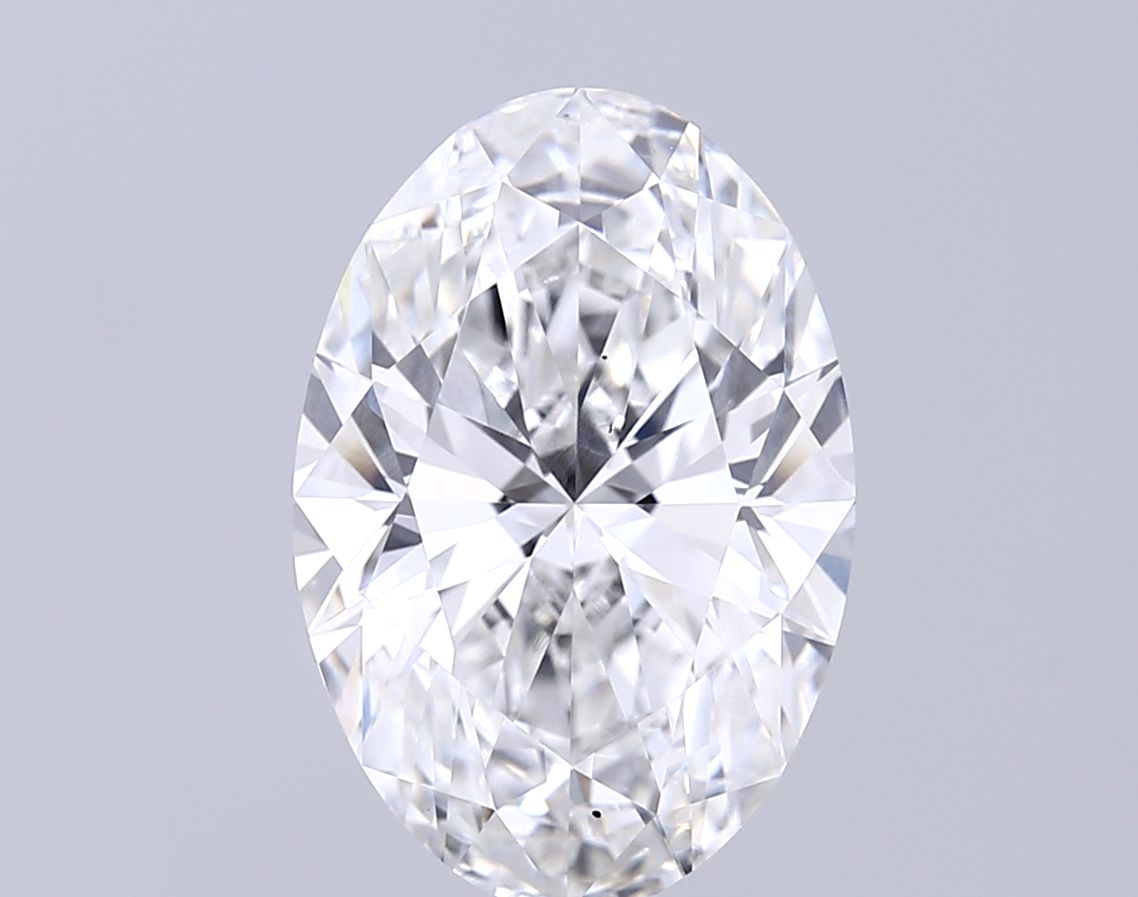 5.15 ct. oval Lab Grown Diamond front image