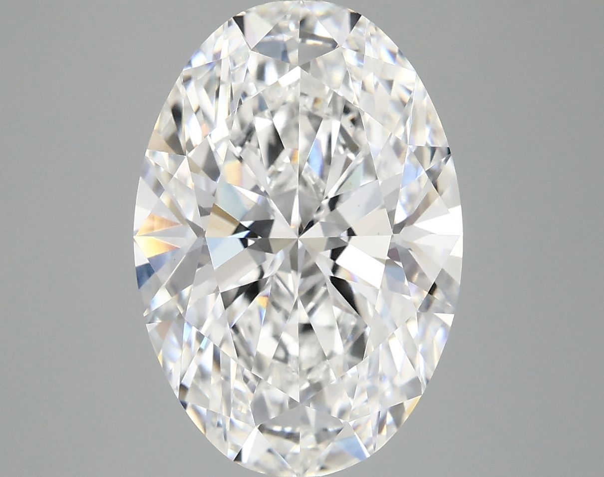 5.04 ct. oval Lab Grown Diamond front image