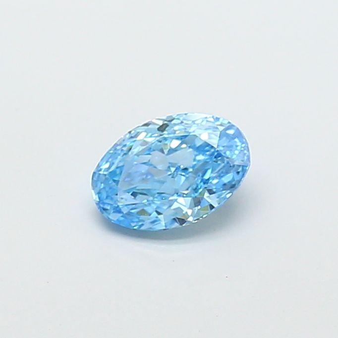 1.1 CT Fancy Vivid Blue OVAL