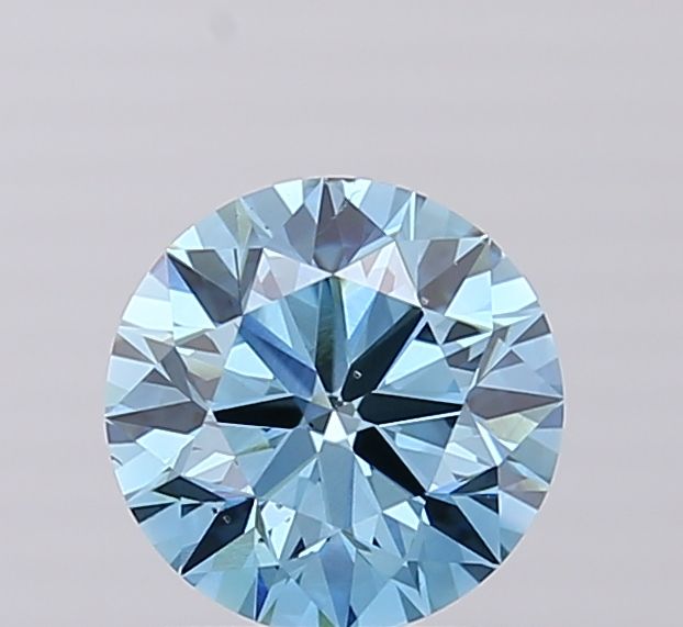 1.4 CT Fancy Vivid Blue ROUND