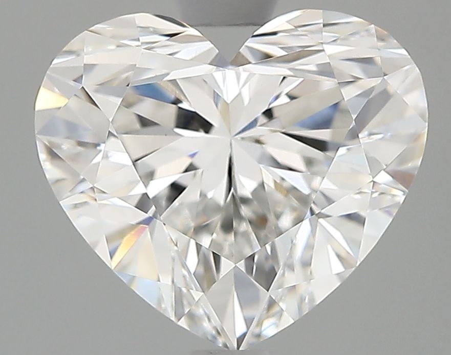 2.54 ct. heart Lab Grown Diamond front image