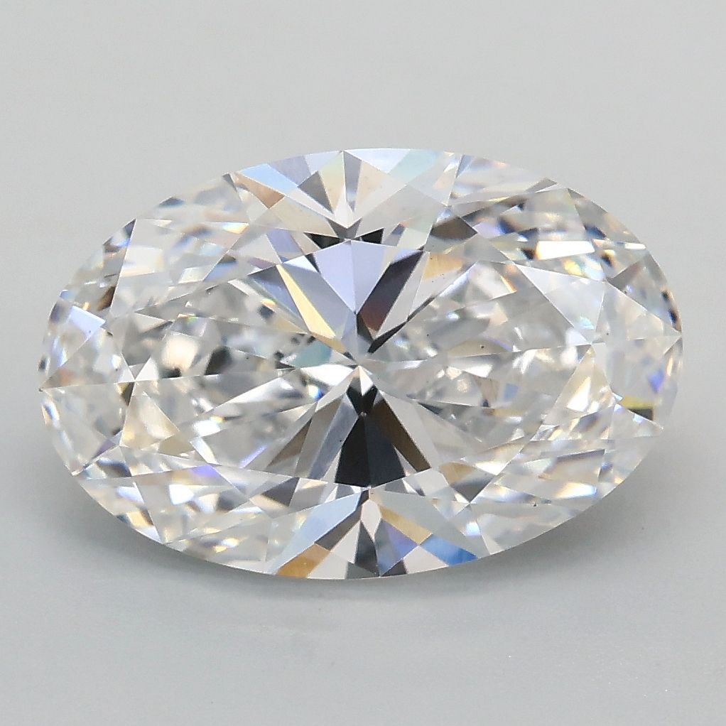 3.01 ct. oval Lab Grown Diamond front image
