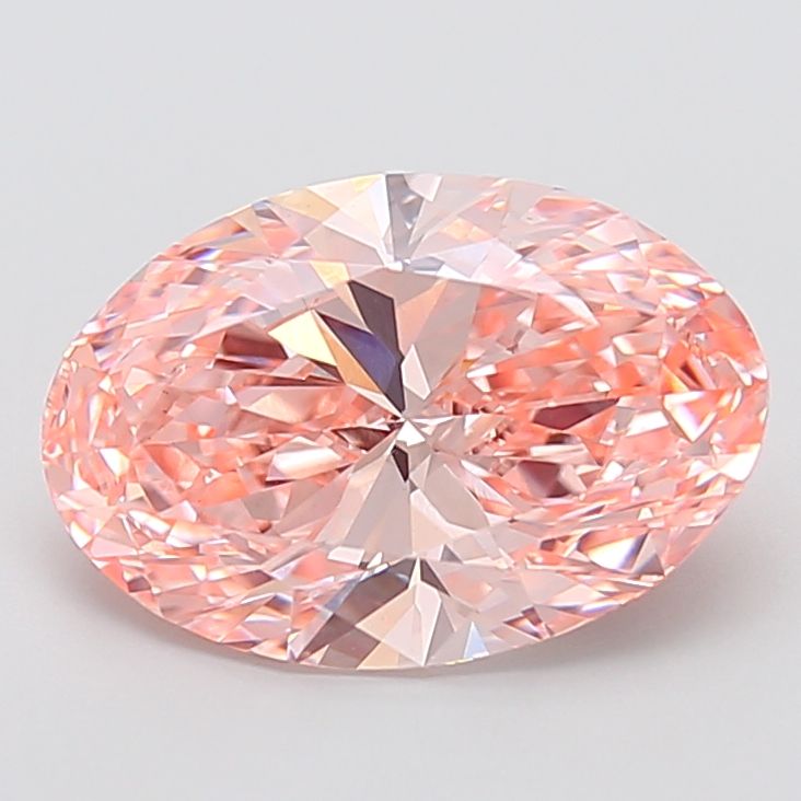 4.98 ct. oval Lab Grown Diamond front image