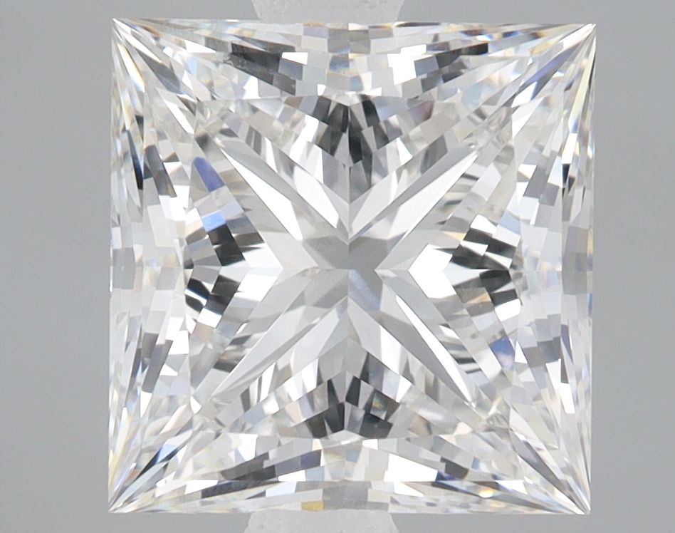 4.24 ct. princess Lab Grown Diamond front image