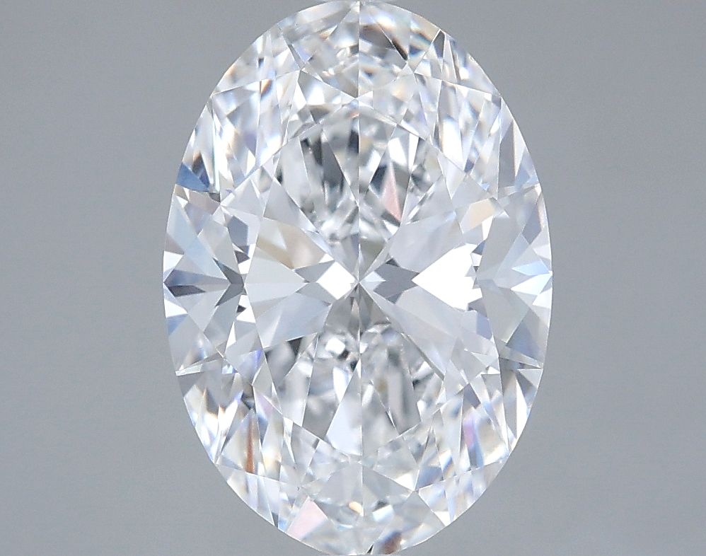 3.30 ct. oval Lab Grown Diamond front image