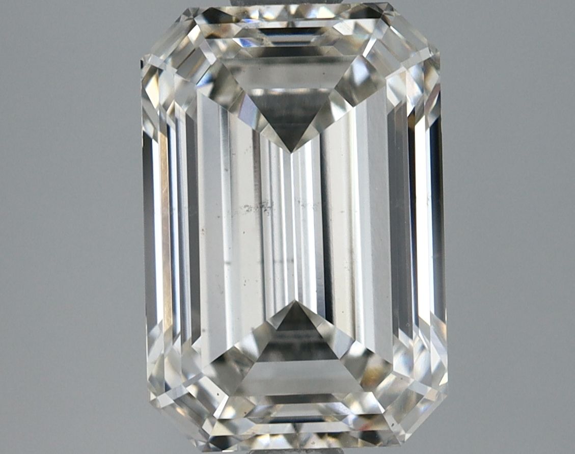 2.63 ct. emerald Lab Grown Diamond front image
