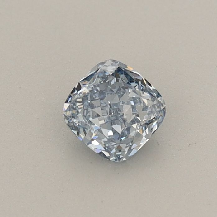 0.33 CT Fancy Intense Blue CUSHION MODIFIED