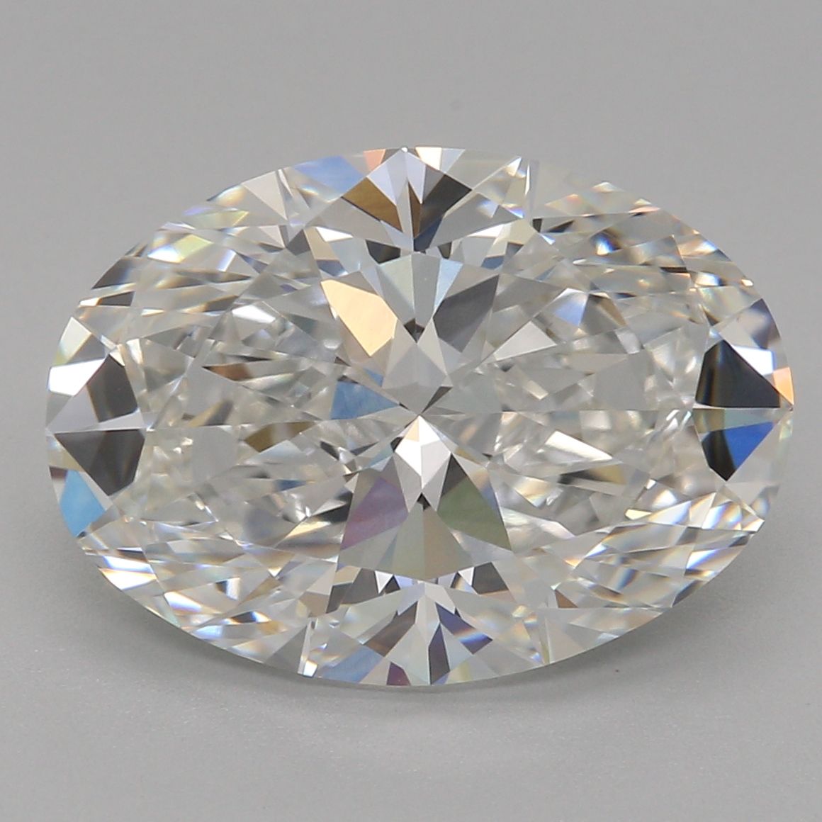 3.58 ct. oval Lab Grown Diamond front image