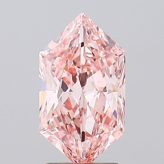2.52 ct lab-grown Hexagonal Diamond