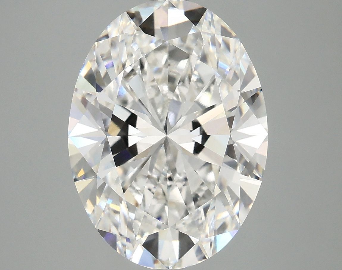 5.04 ct. oval Lab Grown Diamond front image