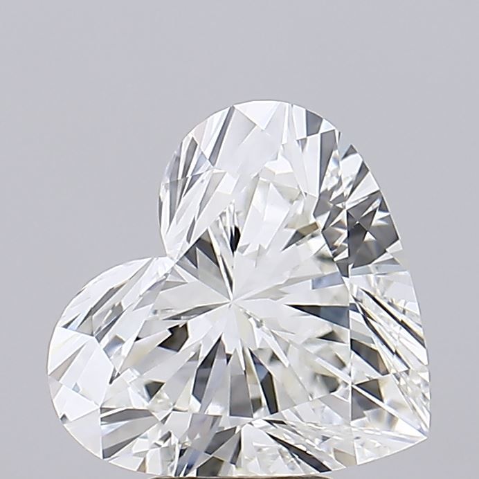 5.51 ct. heart Lab Grown Diamond front image