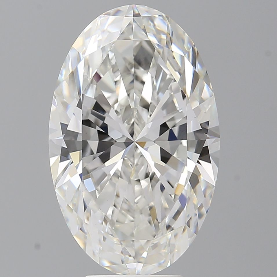 7.08 ct. oval Lab Grown Diamond front image
