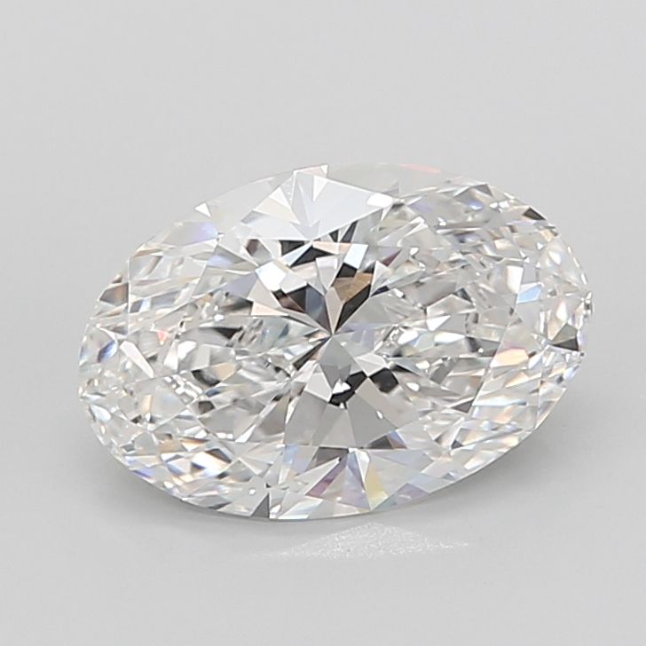 6.08 ct. oval Lab Grown Diamond front image