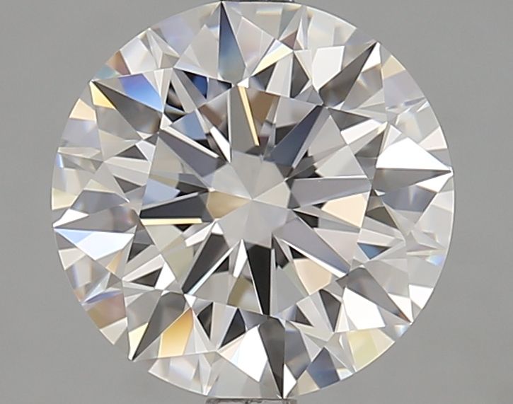 Diamant Rond 3.02 ct - Couleur D - Pureté IF