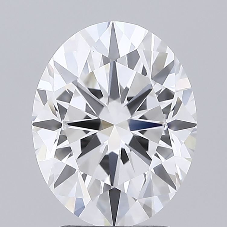 4.08 ct. oval Lab Grown Diamond front image