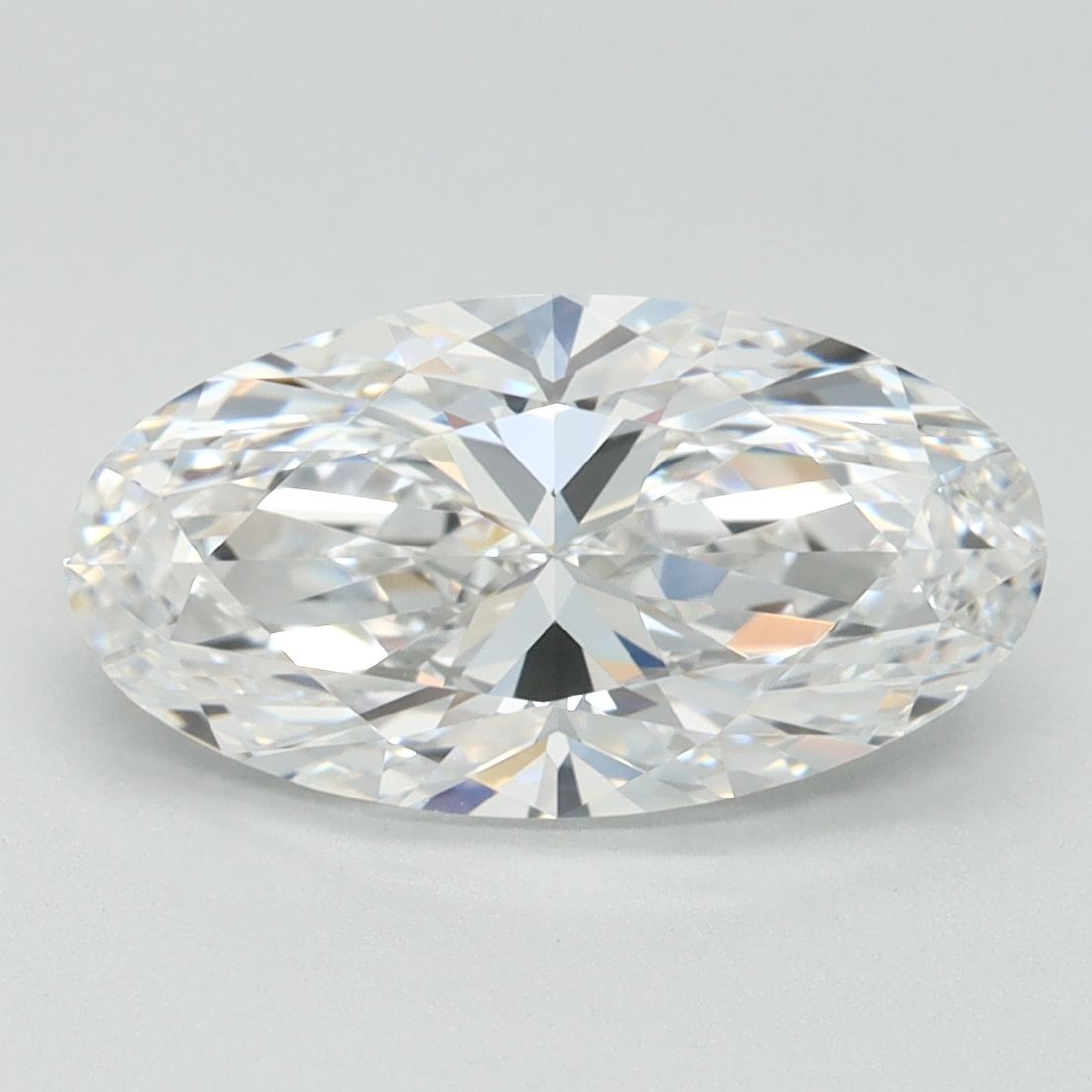 2.00 ct. oval Lab Grown Diamond front image