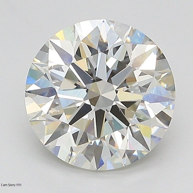 2.46 ct. round Lab Grown Diamond front image