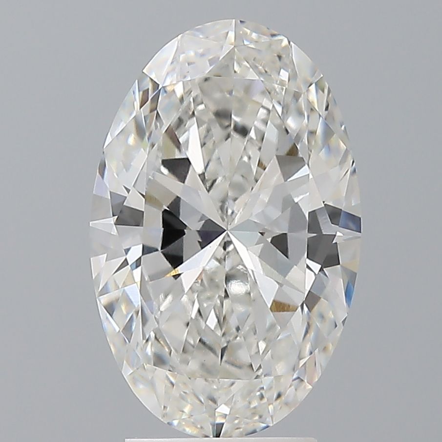 3.50 ct. oval Lab Grown Diamond front image