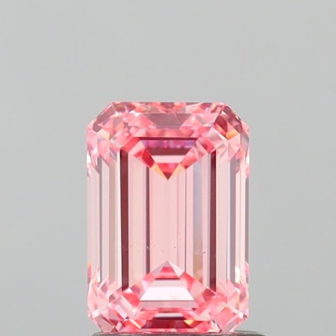 1.52 CT Fancy Vivid Pink EMERALD