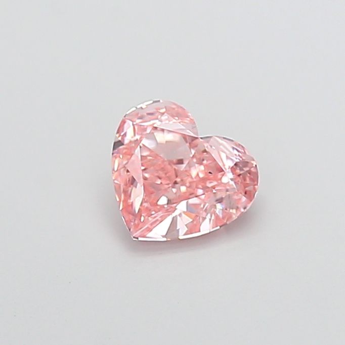 1.08 CT Fancy Vivid Pink HEART