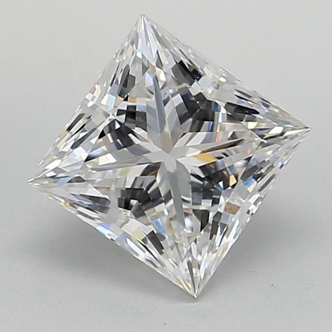 2.71 ct. princess Lab Grown Diamond front image
