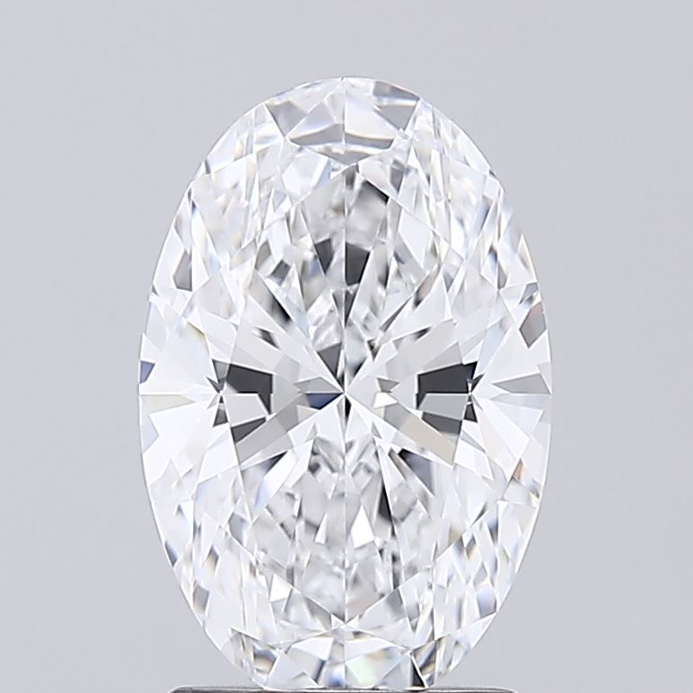 2.01 ct. oval Lab Grown Diamond front image