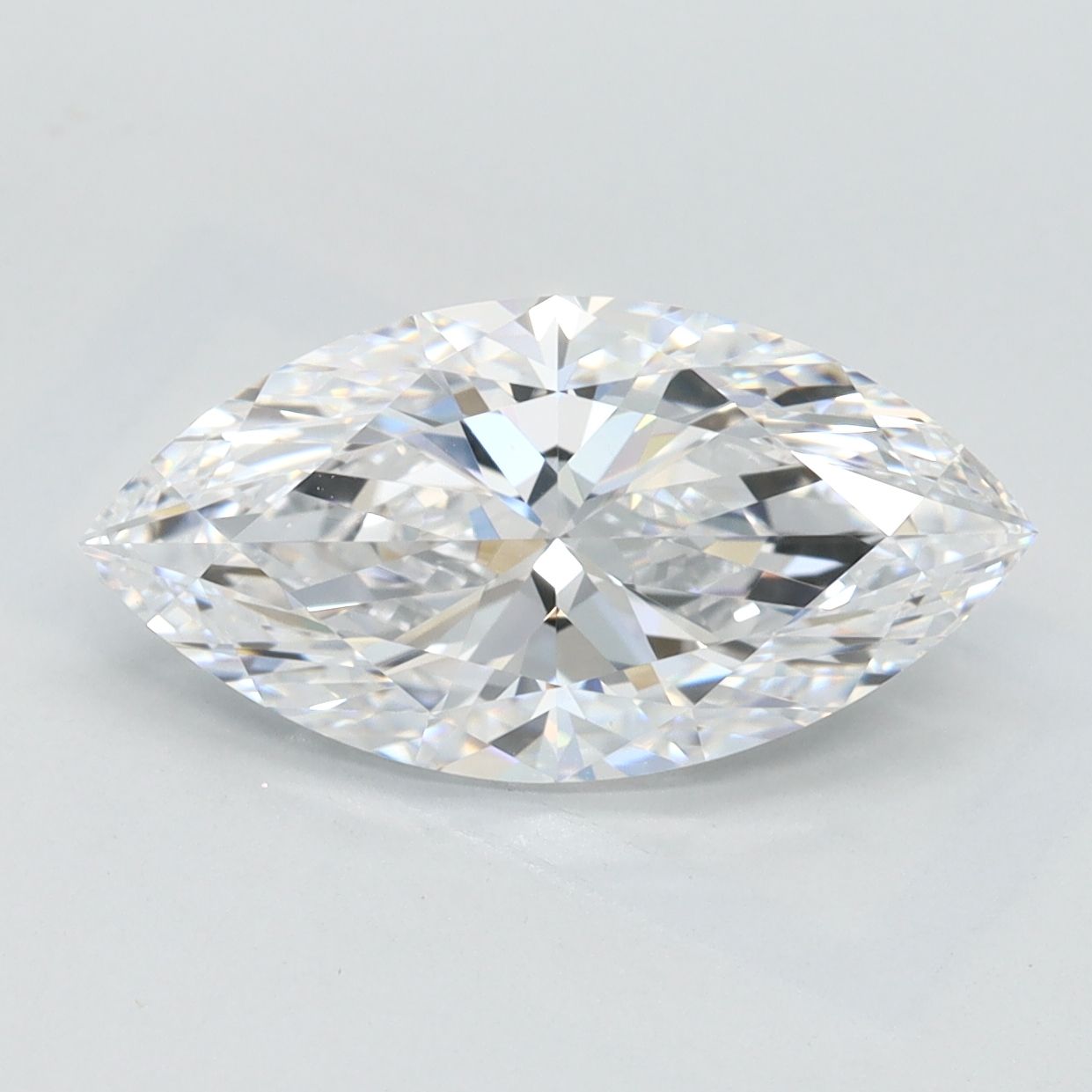 2.10 ct. marquise Lab Grown Diamond front image