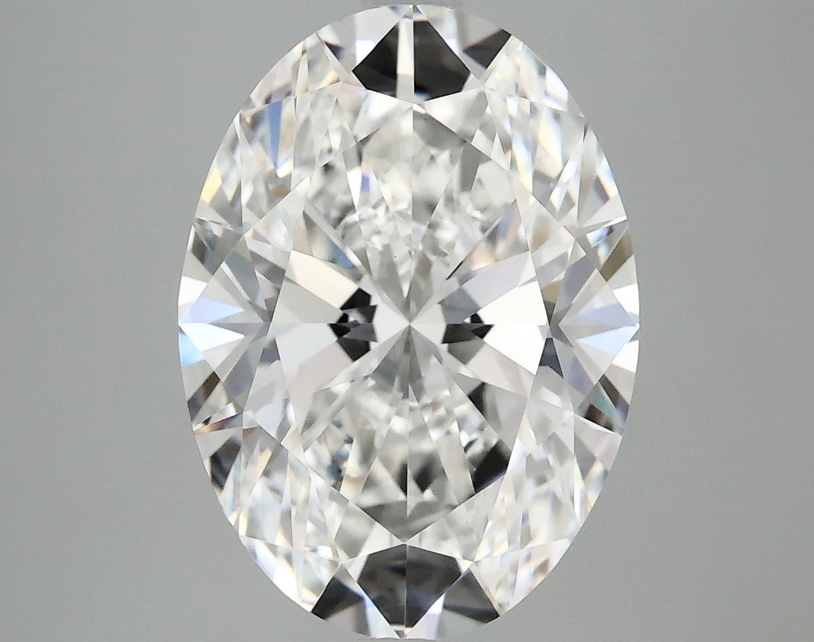 5.04 ct. oval Lab Grown Diamond front image