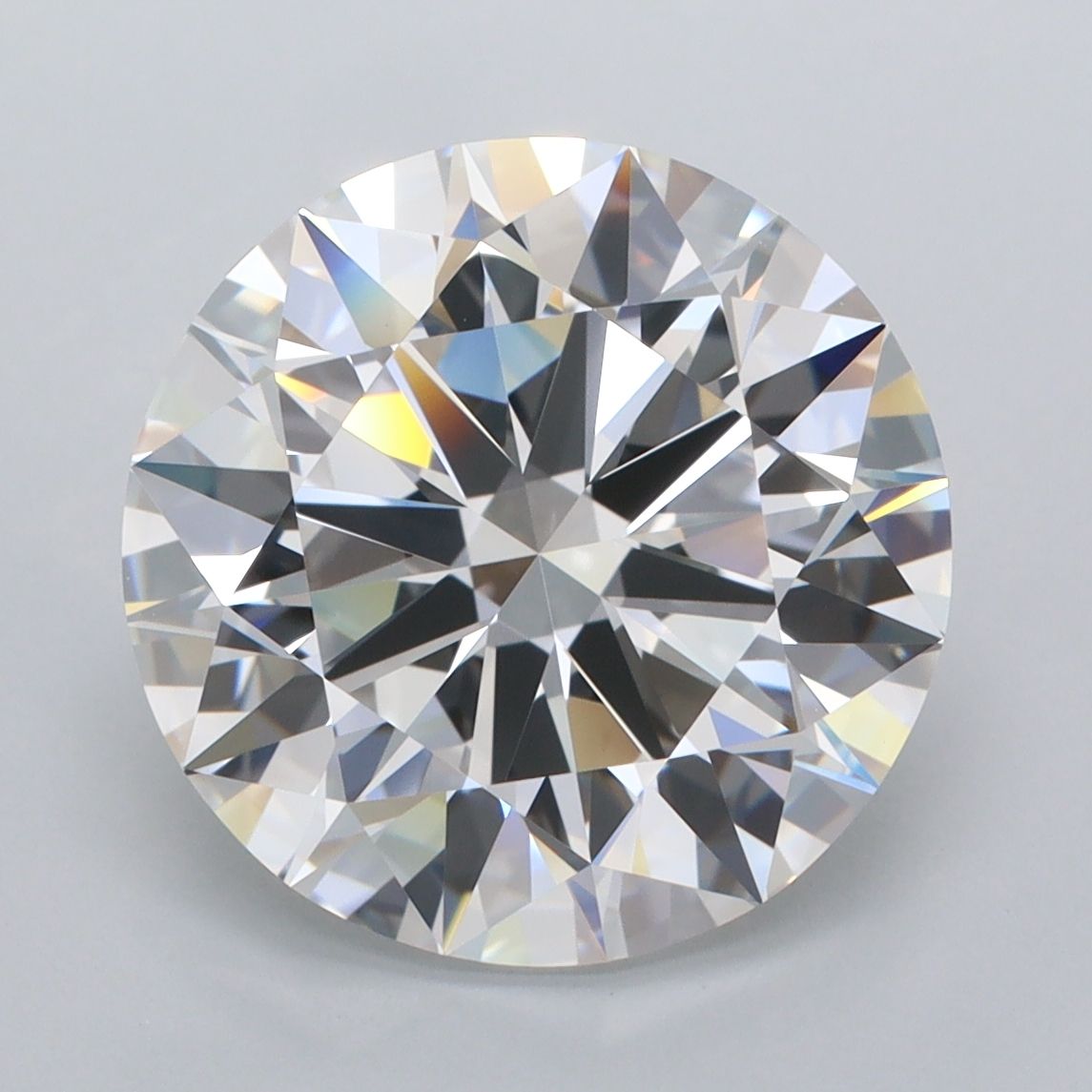 6.02 ct. round Lab Grown Diamond front image