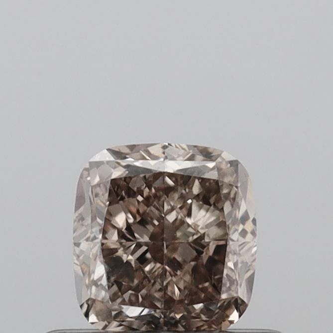 Diament 0.4 ct Fancy Dark Orange Orange Brown/VS1
