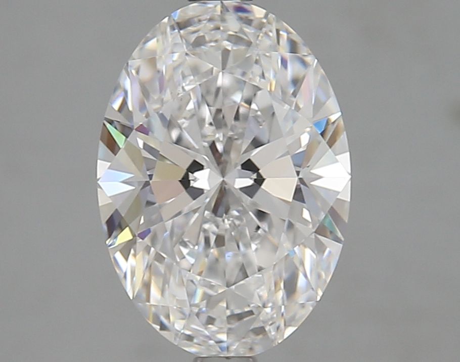 3.03 ct. oval Lab Grown Diamond front image