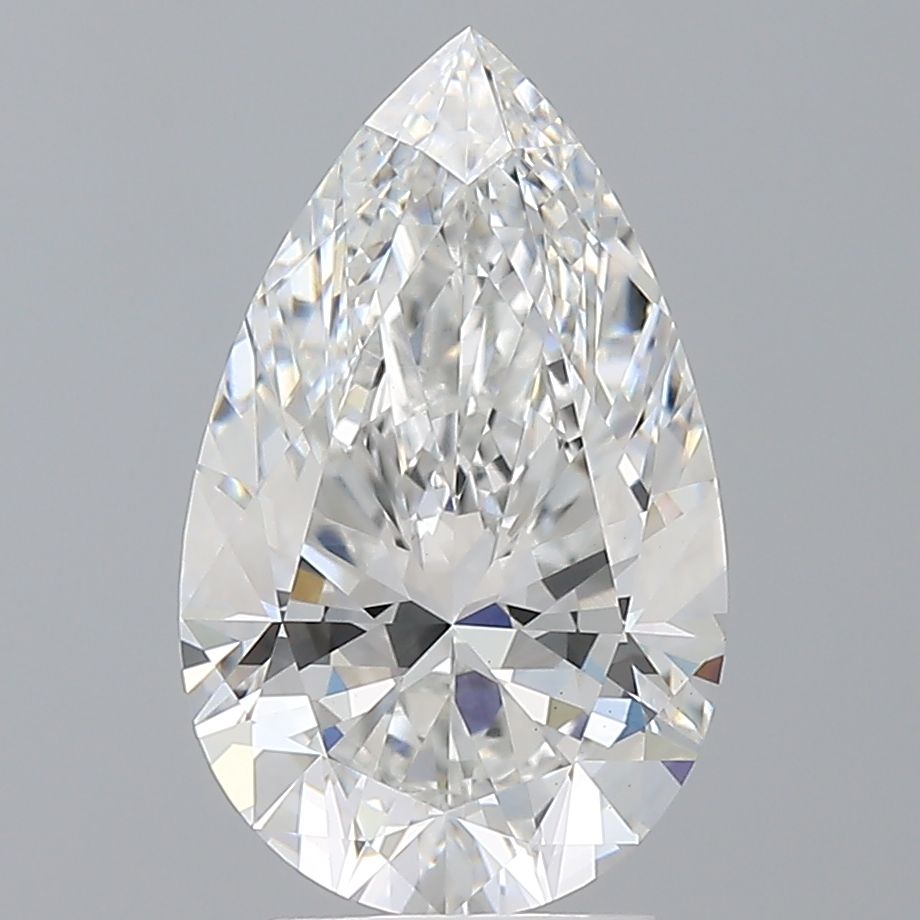 3.50 ct. pear Lab Grown Diamond front image