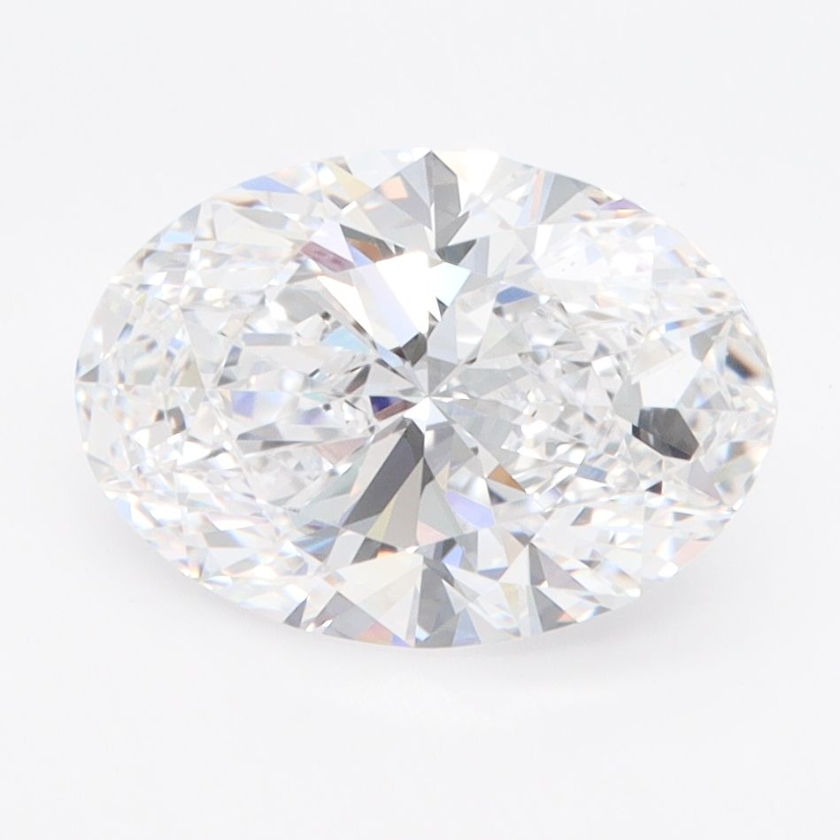 2.66 ct. oval Lab Grown Diamond front image